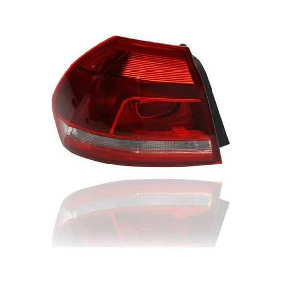 Tail Light Assembly - Compatible/Replacement for '12-15 VW Volkswagen Passat - On Body - Left Hand - Driver - 561945095H
