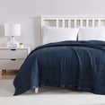 thumbnail image 2 of Beatrice Home Fashions, Down Alt Blanket with Satin Trim, King, Insignia Blue, 2 of 6