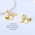 thumbnail image 3 of Golden Faith Charm Silver Plated Charm, 3 of 7
