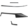 thumbnail image 6 of Xotic Tech Interior Center Console Upper + Lower Stripe Molding Cover Trim, Carbon Fiber Pattern , Compatible with BMW 3 Series Sedan/Wagon F30 F31 2012-2018,GT F34 2014-2019 ,M3 F80 2014-2018, 6 of 8