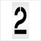 thumbnail image 4 of Plantilla para pavimento Stencil ProStore número individual de 36 pulgadas, 4 of 5