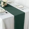 thumbnail image 3 of BalsaCircle 5 Pieces Hunter Green 12" x 108" Polyester Table Top Runners Wedding Party Linens, 3 of 8