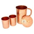 thumbnail image 1 of Jarra de cobre Zap Impex Pure Copper con tapa de 1600 ml con 2 vasos, 1 of 4