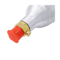 thumbnail image 3 of 2 Pcs 0.6L Machine à Soda Rechargeable Accessoire de Cylindre de CO2 Réutilisable pour Machines à Soda, Noir+argent, 3 of 8