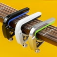 thumbnail image 5 of Metal Guitar Capo Easy to Carry Recording Studio Capo Spring Clamp Capo Perfect for Beginners and Professional Player, 5 of 8