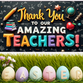 thumbnail image 5 of Educational Theme Teacher Appreciation Colorful Design Thank You Banner for School Events Teacher Appreciation Day Classroom Decoration, 5 of 7