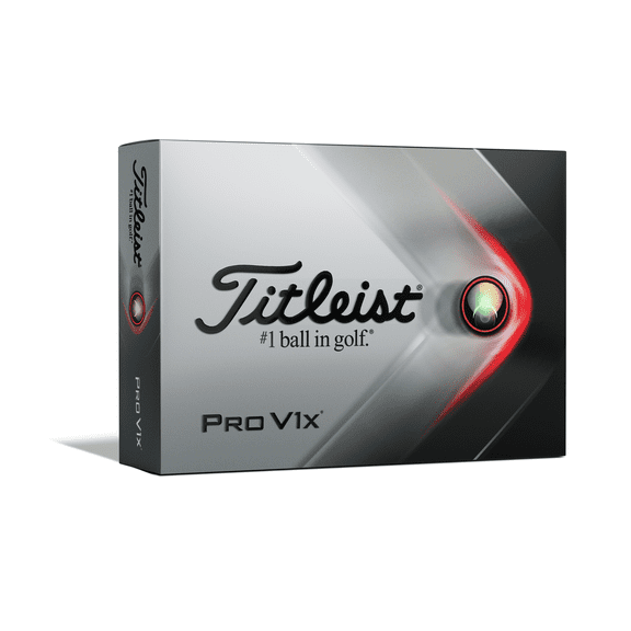 Titleist 2021 Pro V1x Golf Ball, 12 Pack, White