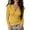 Ginger, variant on Womens Cross V Neck T Shirt Wrap Front Ruched Long Sleeve Slim Fit Blouse 2026 Summer Casual Tunic Tops Black L
