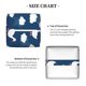 thumbnail image 5 of Fotbe Cute Goose On Blue Sky Porta Pañuelos Decorativo de Cuero, Caja Cuadrada Moderna para Pañuelos Faciales, Organizador y Dispensador 5x5x5'', 5 of 7