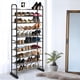 thumbnail image 4 of Costway Zapatero de 10 Niveles, Organizador Zapatero de 50 Pares con Estantes Desmontables y Estructura de Metal, Torre de Zapatos de Gran Capacidad y Ahorro de Espacio para Sala de Estar/Pasillo, 4 of 8