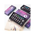thumbnail image 2 of 15pcs Crystal Glass Dip Pen Set With Starry Night Design, Luminous Ink, Practice Ink Pen With Gift Box Packaging Perfect For Birthday And Christmas Gi, 2 of 5