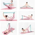 thumbnail image 4 of Stretching Straps Yoga mat Carrying Straps Leg Exercise Equipment Stretching Strap for Flexibility, 4 of 5