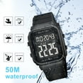 thumbnail image 5 of Skmei Men's Digital Sport Watch – Waterproof Outdoor Wristwatch with LED Backlight, Alarm, Stopwatch, Large Face Design, 5 of 10