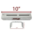 thumbnail image 2 of Extreme Max 3006.7044 10" Galvanized Swivel-Top Bunk Bracket with Hardware for 2" x 3" Trailer - 8-Pack, 2 of 4