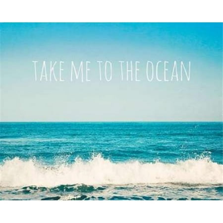 Art In Motion PDX573TUC1067SMALL Take Me To The Ocean Poster Print by ...