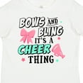 thumbnail image 4 of Inktastic Bows and Bling Its a Cheerleading Thing Girls Toddler T-Shirt, 4 of 5