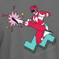 thumbnail image 3 of CafePress - Power Rangers Red Ra Men's Comfort Colors® T Shirt - Mens Comfort Colors Shirt, 3 of 5