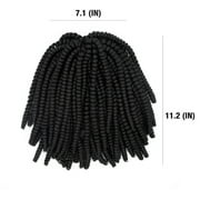 Darling Spring Twist Crochet Hair 2X Pack, 24 inch, #1, Adult, Female