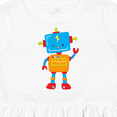 thumbnail image 4 of Inktastic Cute Robot, Colorful Robot, Funny Robot, Robotics Girls Toddler Dress, 4 of 5