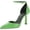 Green Patent, variant on Bar III Womens Idaa Patent Pointed Toe Ankle Strap