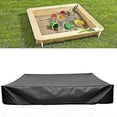 thumbnail image 3 of Sandbox Cover Square with Drawstring, Oxford Cloth Sandbox Canopy Waterproof Sandpit Pool Cover Anti UV Sandbox Protection Cover, 3 of 5