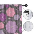 thumbnail image 4 of Blackout Kids Curtains,Pioneer Flower Floral Print Pattern Childrens Insulated Curtains Set Of 2,Bedroom Essentials,Toddler Room Decor 42"x84", 4 of 5