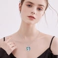 thumbnail image 2 of Athena Necklace Sterling Silver Greek Protector Pendant Religious Jewelry Gifts for Women, 2 of 6