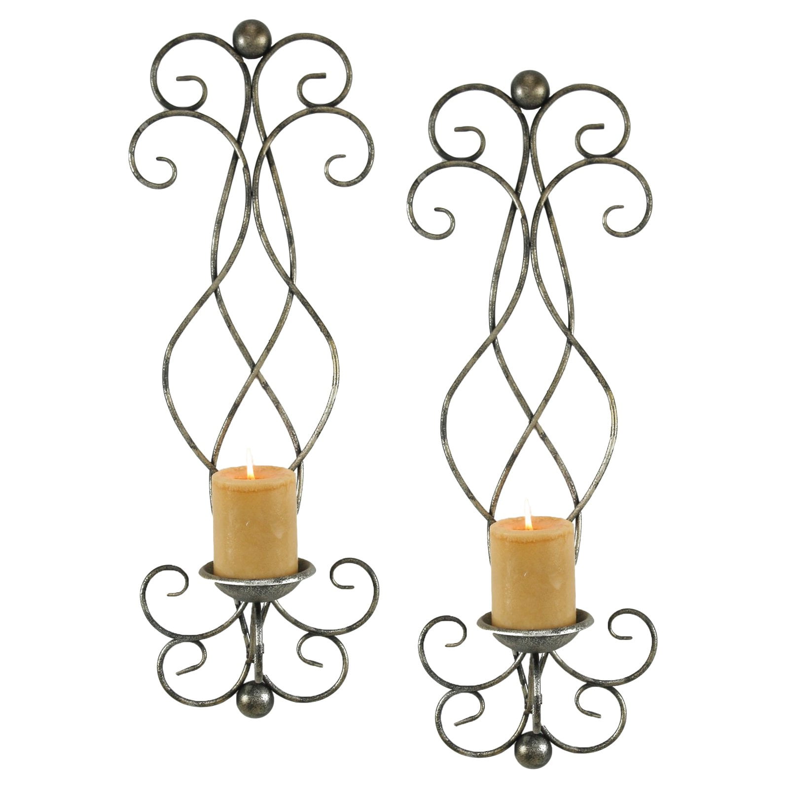 Aspire Home Accents Estelle Candle Wall Sconce Set of 2