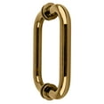 thumbnail image 2 of CRL SDPR6GP Gold Plated 6" Tubular Back-to-Back 3/4" Diameter Shower Door Pull Handles, 2 of 5