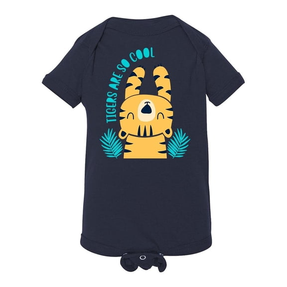 Tigers Are Cool Cute Design Bodysuit Infant -Image by Shutterstock,  18 Months