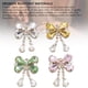thumbnail image 4 of Diamantes De Imitación Con Lazo Y Borlas, Flecos Estables, 4 Piezas, Decoraciones Con Diamantes De Imitación, únicos, Elegantes, Versátiles Para El Cabello, 4 of 7