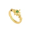 kefeng jewelry Genshin Impact Figure Cosplay Ring - Xiao Barbatos Venti Zhongli Ganyu Characters Finger Rings, Adjustable Anime Cosplay Costume Ring Accessories Props for women men Fans
