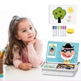 thumbnail image 2 of Jkkant Magnetic Dress-Up Travel Game, Double-Sided Preschool Educational Toy for Kids, Reusable Sticker Activity Book Tabletop Game, 2 of 10
