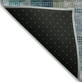 thumbnail image 3 of Addison Rugs Chantille Indoor/Outdoor Transitional Plaid Teal Washable Rectangle Rug, 3' x 5', 3 of 6