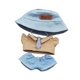 thumbnail image 4 of 4x Mini ropa para muñeca de 6 pulgadas, conjunto de pantalones para muñeca, ropa cómoda, ropa para muñeca con sombrero para muñeca colgante, edad 5-7 Estilo A, 4 of 8
