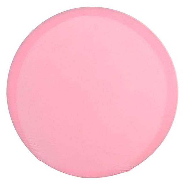 yingyy Round Backdrop Cover Stretch for Receptions Romantic Proposals Bridal Shower White 150cm Pink 200cm