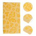 thumbnail image 3 of Unique Bargains 1 Pc Elephant Pattern Bath Sponge Body Scrubber Yellow, 3 of 6