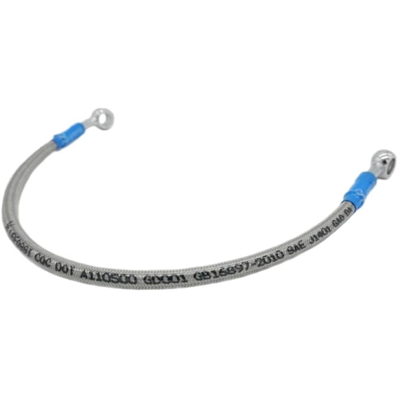 450mm 45cm Lefossi Motorcycle Reinforced Hydraulic Brake Oil Hose Line Pipe Fitting Stainless Steel Braided Cable