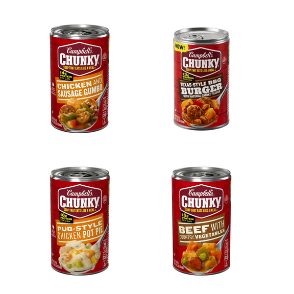 Campbell’s Chunky 8-Soup Ultimate Comfort Feast – Hearty Soups for Every Season
