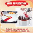 thumbnail image 4 of Mixer Splatter Guard,Egg Whisk Mixing Bowl Lid,Practical Silicone Anti Splash Cover,Silicone Mixing Bowl Splatter Screen Guard,Splatter Cover for Egg Bowl Whisks Cover Whisk Cooking Splash Cover, 4 of 9