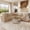 Khaki, variant on Oversized Modular Sectional Couch,Large 5 Seater Corner Sofa Modern V Shaped Sectional Couch Cloud Couches for Living Room,Office,Spacious Space,Khaki - Chenille