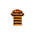 thumbnail image 1 of Aeropostale Mens Striped A87 Rugby Polo Shirt, Naranja, XS Aeropostale polo, rugbi, 1 of 1