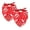 Multicolor, variant on PhooArto Red Dot Red Crabs Pattern Dog Bandanas, 2 Pack Soft Washable Pet Scarf Triangle for Large Dogs Puppies and Cats