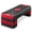 Red, variant on Philosophy Gym Aerobic Exercise Step Platform with 4 Risers, 26.5-inch Adjustable Workout Stepper - Teal