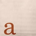 thumbnail image 2 of Simply Daisy 18" x 18" Modern Monogram Decorative Throw Pillow, Sienna, 2 of 3