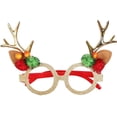 thumbnail image 1 of Christmas Party Props Cosplay Animal Lovely Beautiful Glasses Take Photo Props, 1 of 8