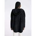 thumbnail image 4 of Joyspun Women’s Plush Sleep Cardigan, Size XS-3XL, 4 of 6