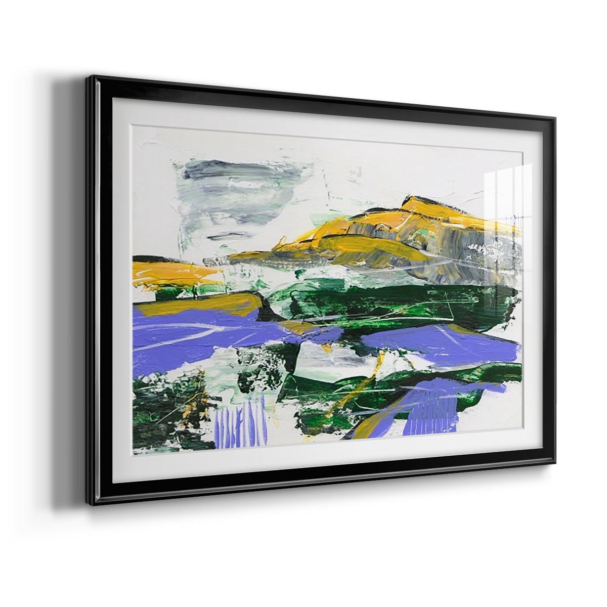 Silent Mountain VI Premium Framed Print - Ready to Hang