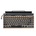 thumbnail image 1 of Teclado de MáQuina de Escribir Retro, Teclados MecáNicos InaláMbricos Bluetooth, Teclado de Ordenador de 83 Teclas para Ordenador PortáTil, Juegos de PC, 1 of 5