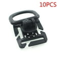 thumbnail image 1 of Xingzhi 10pcs Tactical Grimlock Rotation D-ring Clips Buckle Molle Webbing Attachment Backpack Locking Carabiner, 1 of 1